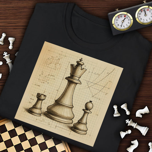 Chess Blueprint T-Shirt