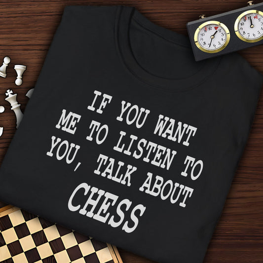 Talk About Chess T-Shirt